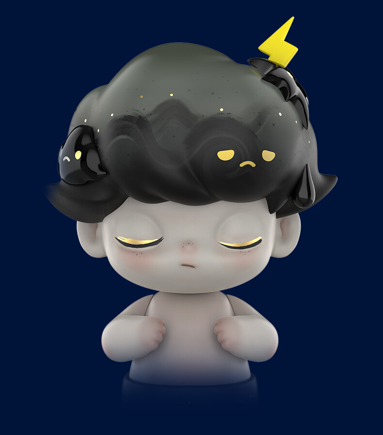 POPMART MEGA Collection JUST DIMOO 400% A Thunder Shower POPMART MEGA Collection JUST DIMOO 400% A Thunder Shower
