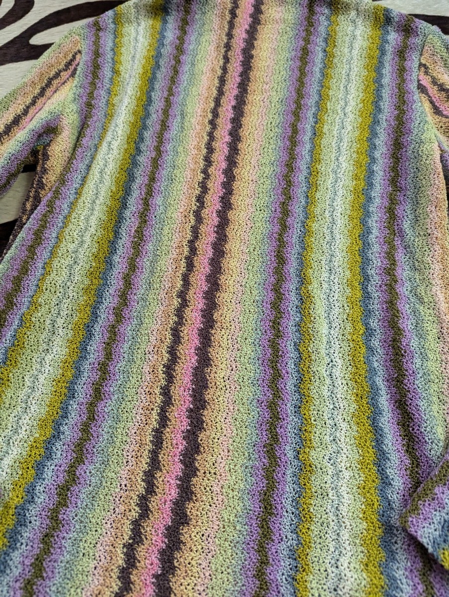 Chemise Missoni Couture Archive Vintage - Années 90 Italie, Taille 10, Neuve Avec étiquettes