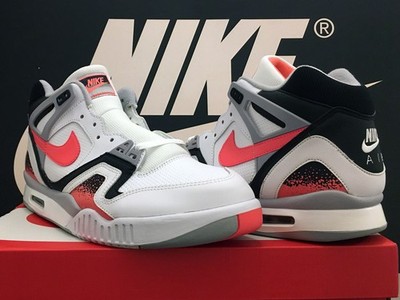 Vintage 2016 Nike Air Tech Challenge II UK10 EU45 OG Lava OG 2 Agassi Jordan 4 Rare