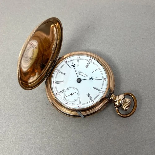 Waltham P.S. Bartlett Hunter Case Estate Pocket Watch 18s 17j Model 1883 ca.1898