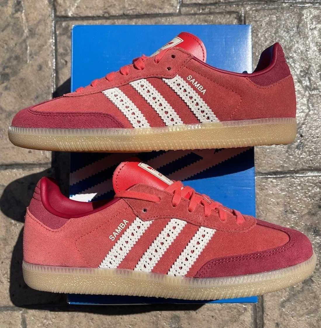adidas gazelle silver green womens Tênis Adidas Sambae Feminino Marrom/Rosa JI2744 main image 0