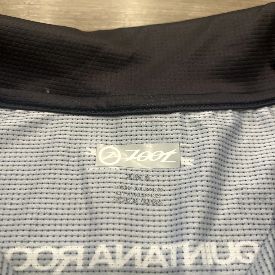 Camiseta deportiva de ciclismo Zoot para hombre talla XL media cremallera Foto 3 de 4