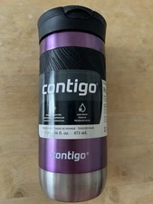 Contigo Byron 2.0 Travel Mug, 16 oz, Pansy 16 Ounce (Pack of 1), 