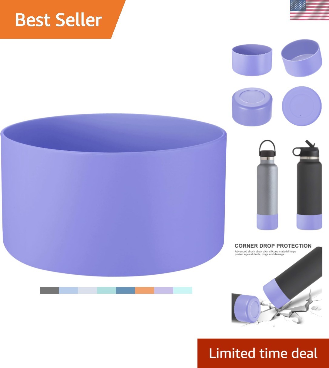 Boot Cover - Compatible With Hydro Flask 12-40oz Sizes