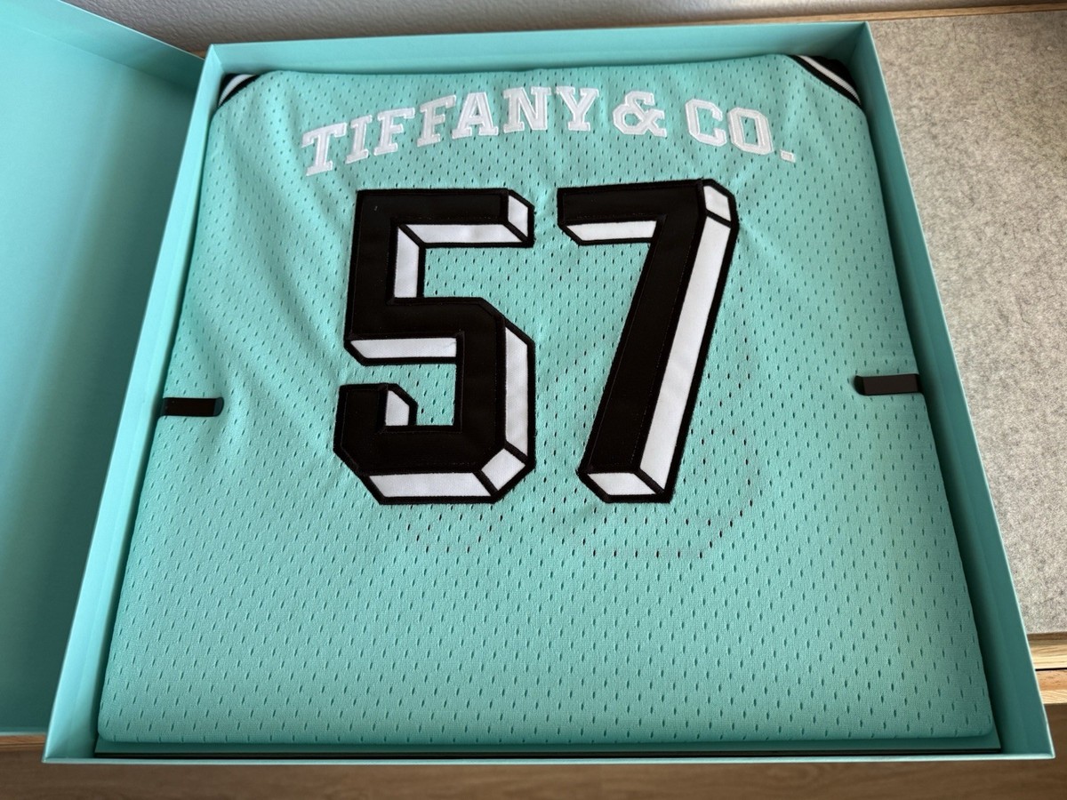 NEW Women's Tiffany Co x Mitchell & Ness Basketball Jersey