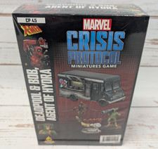 Marvel Crisis Protocol Deadpool and Bob Agent...