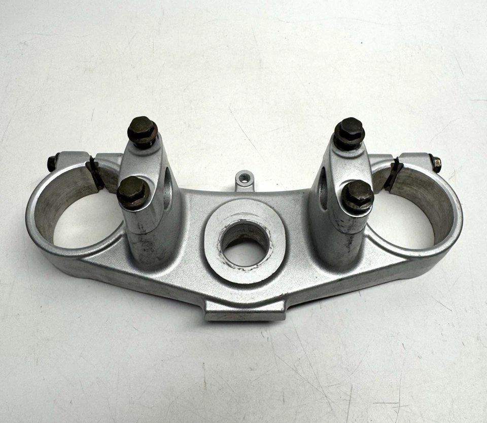 Yamaha YZ125 YZ250 YZ250F 2002 YZ426F horquillas OEM abrazadera de árbol triple superior Foto 2 de 4