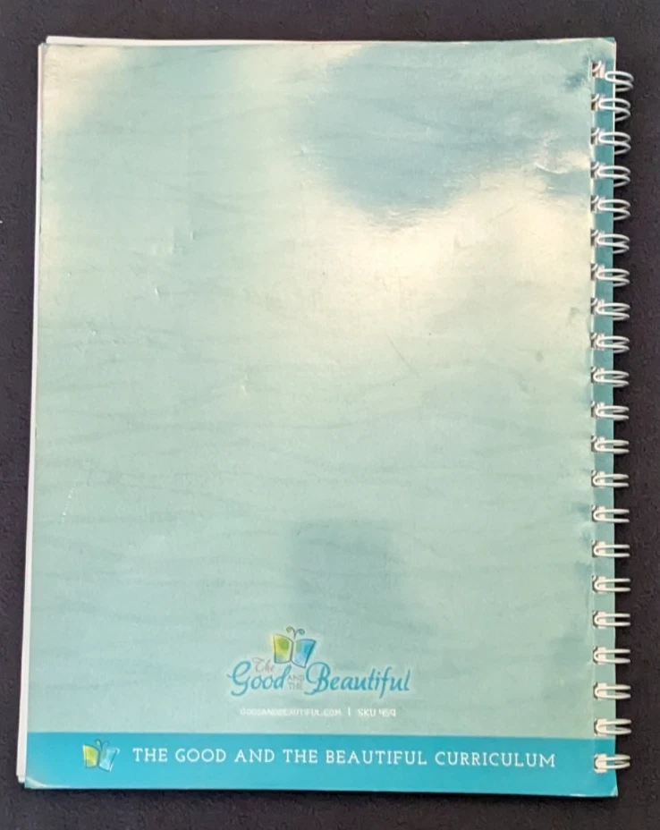 The Good and the Beautiful Curriculum Math 1 Course Book, Part 2, Softcover - Image 2 of 4