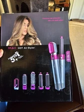 5-in-1 Hot Air Styler – Curl, Straighten, Volumize & Dry | TP-5+