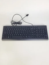Lenovo USB Wired Keyboard 00XH587 SD50L21415 Full-Size w/ Number Pad – Black PC