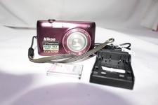 Nikon COOLPIX S4100 14.0MP Digital Camera - Plum 26261 