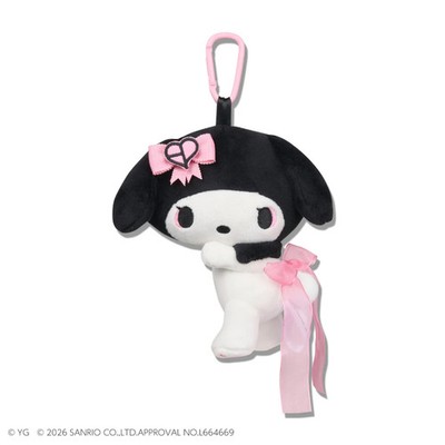 BLACKPINK x My Melody Mascot Keychain ＆ Rubber Key Ring Sanrio
