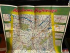 Alabama Cartoon Highway State Map 1962 Phil Neel No Writing Tourist Attractions — photo 2