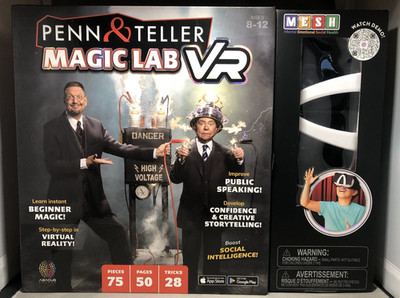 Penn & Teller VR Magic Lab - Virtual Reality Kids Magic Book and Interactive ...
