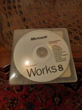 Microsoft Works 8 Sigillato con Certificato di Autenticità