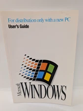 Vintage Microsoft Windows 3.1 User's Guide Excellent Condition