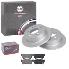 ABS BREMSSCHEIBEN 299mm+ BELÄGE HINTEN passend für SSANGYONG ACTYON KYRON REXTON