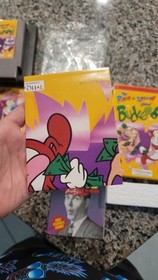 Ren & Stimpy Show: Buckaroo (NES, 1993) Complete w/Poster Pristine Condition 