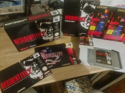 N64 Nintendo 64 Resident Evil 2 mit OVP und Anleitung + Top Zustand Schutzhülle