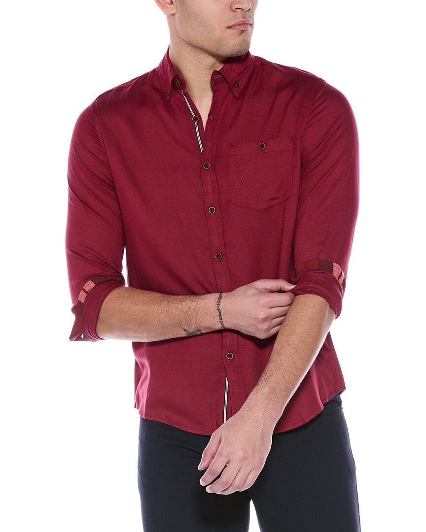 Отчетная коллекция Daniel Спортивная рубашка мужская Красная S