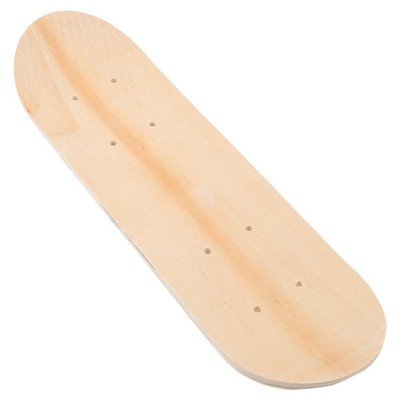  DIY Blank Skateboard Deck Spielzeug Unbemaltes Blank Skateboard Anfänger DIY