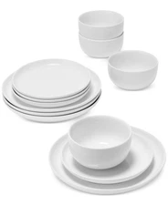 The Cellar James 12 Pc. Low Coupe Dinnerware Set