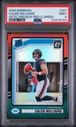 2024 Donruss #327 Caleb Williams Optic Rated Rookies Preview Red and Green PSA 9