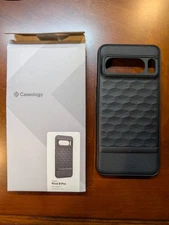 Caseology Parallax Google Pixel 8 Pro Case Matte Black Cover