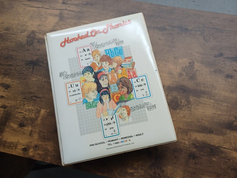 Hooked on Phonics learning kit 1990s. Missing Workbook #4!