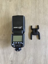 Flashpoint Zoom Li-on R2 TTL Flash for Nikon   Open Box   New w/ Battery  Stand