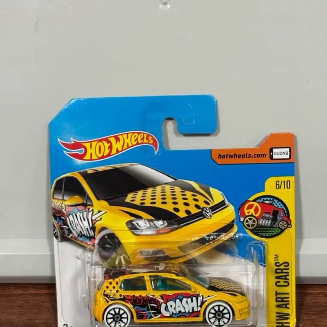 Hot Wheels Volkswagen Golf MK7 Short Card Brand New
