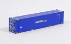 X-TRAINS 4450001 Container 45 Ft Unit 45 Blue HO 1:87