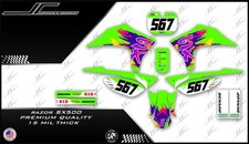 Razor SX500 graphics kit decals THICK AND HIGH GLOSS
