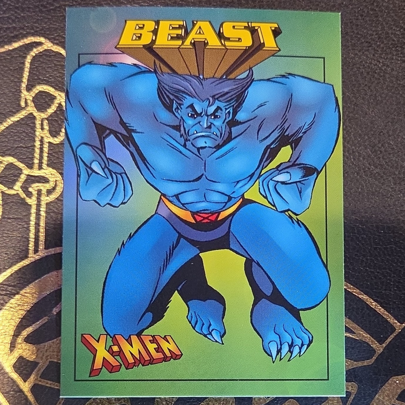 Fleer/SkyBox 1997 X-Men Beast Power Rating #2 Base Set Non-Sport Card
