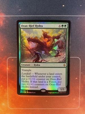 #ad Oran Rief Hydra Foil Battle for Zendikar Magic the Gathering MTG $2.75