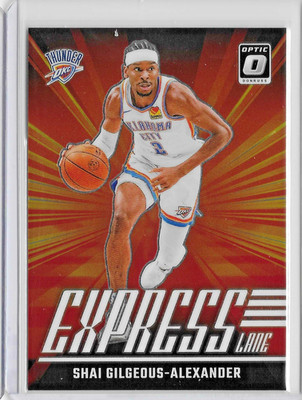 Shai Gilgeous-Alexander - 2024-25 Panini Donruss Optic - #24 - Express Lane