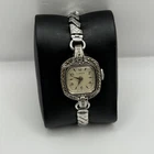 24mm Vintage Timex V-Conic Escapement Great Britain Marcasite Manual Watch PARTS