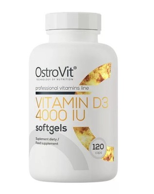 OstroVit Vitamin D3 4000IU 120 Kapseln D/S