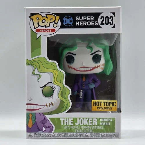 Funko Pop! Heroes DC Universe The Joker (Martha Wayne) #203 Hot Topic Exclusive