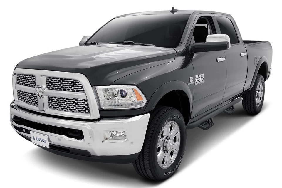 For Jeep Wrangler JK 2018 Lund 3" Terrain HX Step Extreme Black Round Step Bars Foto 4 de 4