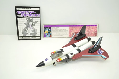 Ramjet 1985 Vintage Hasbro G1 Transformers Figure Great Cond. Original Seeker