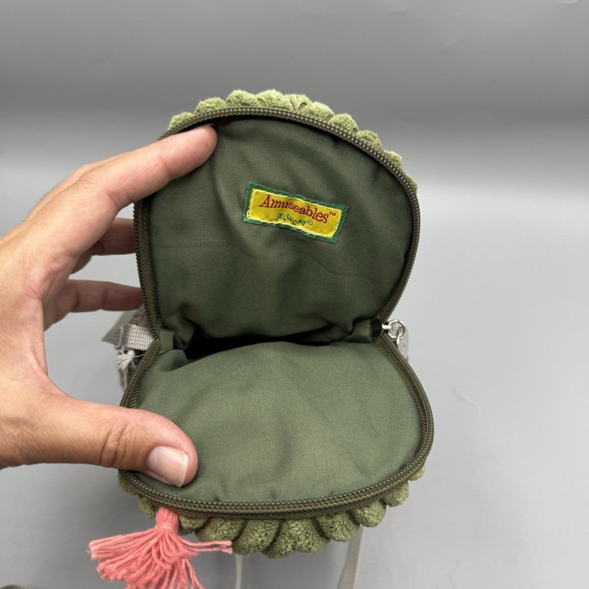 Jellycat Amuseables Cactus Bag Plush Backpack Retired NEW