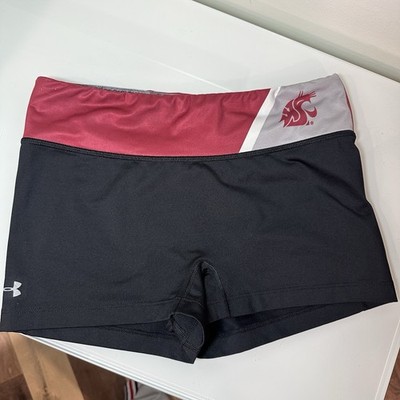 Under Armour Spandex Booty Shorts Shorts WA State Cougars Wmns M