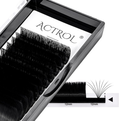 Easy Fan Lashes Wimpernverlängerung Tray Nerz Volumen Premade Russian Lashes 3D-20