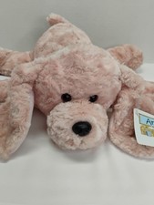 2000 Toys R Us Animal Alley Pink Puppy Dog Plush Stuffed Animal 13" Vintage Rare