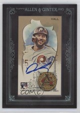 2023 Topps Allen & Ginter Framed Mini Black Frame 10/22 Darick Hall Auto 1j1i