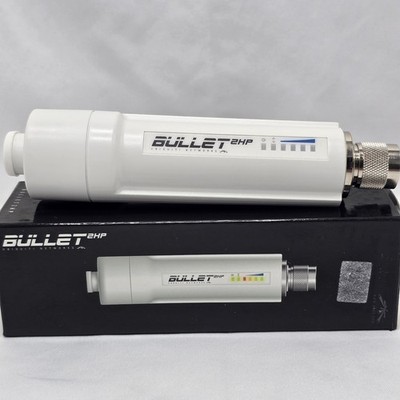 Ubiquiti Networks Bullet 2HP Outdoor AirOS Wireless Radios 2.4GHZ BULLET2-H NEW