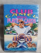 1992 Club Camel Official Playing Cards Complete Deck Made In USA Advertisement