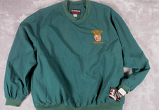 Vtg 90s Ultra Club Club California National Team USA Wrestling Green Pullover XL