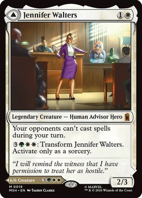 マジック：ザ・ギャザリング MTG jennifer walters MTG Jennifer Walters // The Sensational She-Hulk - Marvel Super